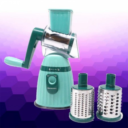 Hand Crank Stainless Steel Vegetable Slicer - MLY661