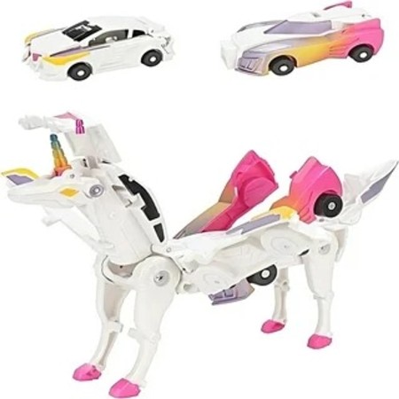 2 in 1 Pegasus Collision Deformation Toy unicorn impact Transforming deformation robot car